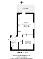 Floorplan area for info only, not for £/sq. ft valuation