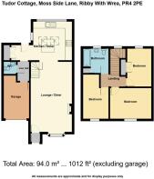 Tudor Cottage, Moss Side Lane, Ribby With Wrea, PR