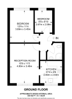 Floorplan area for info only, not for £/sq. ft valuation