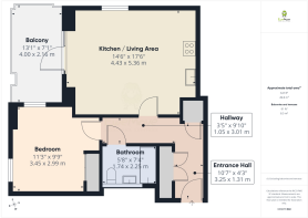 Floorplan presented by Kevin Thomas of Ewemove Bex