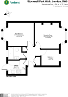 Floorplan area for info only, not for £/sq. ft valuation