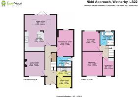 EweMove Harrogate 2D Floor Plan