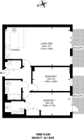 Floorplan area for info only, not for £/sq. ft valuation