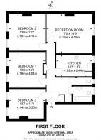 Floorplan area for info only, not for £/sq. ft valuation