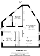 Floorplan area for info only, not for £/sq. ft valuation