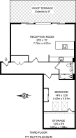 Floorplan area for info only, not for £/sq. ft valuation