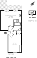 Floorplan area for info only, not for £/sq. ft valuation