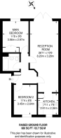 Floorplan area for info only, not for £/sq. ft valuation