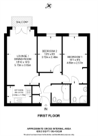 Floorplan area for info only, not for £/sq. ft valuation