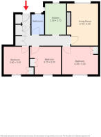Flat 2-2, 48 cherrybank road, g43 2nq 3L
