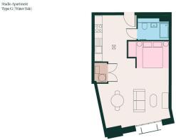 Studio floorplan
