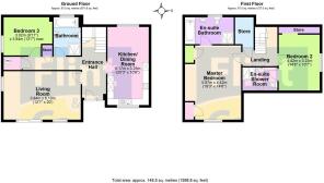 Field View Cottage, Ewyas Harold - all floors.JPG