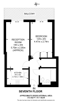 Floorplan area for info only, not for £/sq. ft valuation