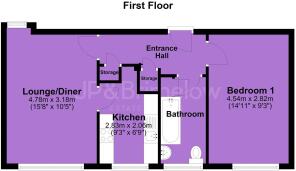 Flat 91 Meadow Court, Chorlton - all floors (1).JP