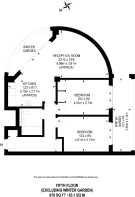 Floorplan area for info only, not for £/sq. ft valuation