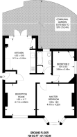 Floorplan area for info only, not for £/sq. ft valuation