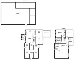 Old Doel Farm, Todmorden Road, Bacup - all floors.