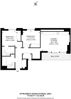 Floorplan area for info only, not for £/sq. ft valuation