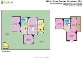 EweMove Harrogate 2D Plot Plan