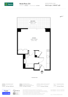 Floorplan area for info only, not for £/sq. ft valuation