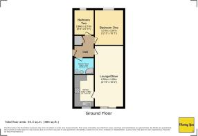 floorplan - Flat 22 Beechmount Court