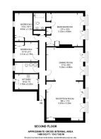 Floorplan area for info only, not for £/sq. ft valuation