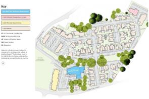 Block F, Rivermead Gardens - Site Plan