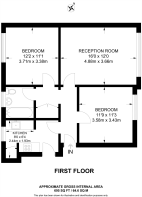 Floorplan area for info only, not for £/sq. ft valuation