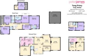 Tong Priory - Floorplan