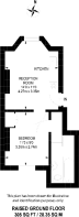 Floorplan area for info only, not for £/sq. ft valuation