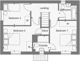 Dandara - Manor Park - The Haddon, Home 145 floorplan