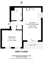 Floorplan area for info only, not for £/sq. ft valuation