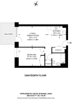 Floorplan area for info only, not for £/sq. ft valuation