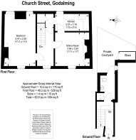 The flat above 10, 10a Church Street, Godalming.PN