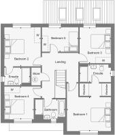 Dandara - Prior's Edge - The Blenheim, Home 1 floorplan