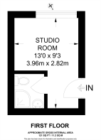 Floorplan area for info only, not for Â£/sq. ft valuation