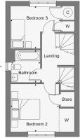 Dandara - The Muse - The Parham, Home 3 floorplan