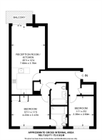 Floorplan area for info only, not for £/sq. ft valuation