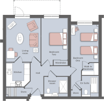 Typical 2 Bed Apt