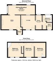 Beulah Cottages, Cherrytree, Tibenham - all floors