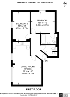 Floorplan area for info only, not for £/sq. ft valuation