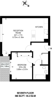 Floorplan area for info only, not for £/sq. ft valuation