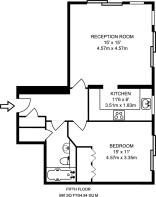 Floorplan area for info only, not for £/sq. ft valuation