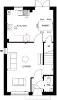 Ground floor of the 3 bed Maidstone Nov 23