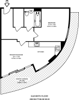 Floorplan area for info only, not for £/sq. ft valuation