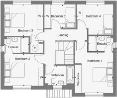 Dandara - Prior's Edge - The Kingston, Home 54 floorplan