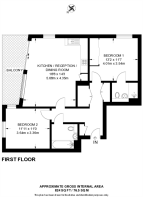 Floorplan area for info only, not for £/sq. ft valuation