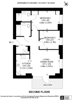 Floorplan area for info only, not for £/sq. ft valuation