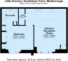 Little Granary, Southdown Farm, Malborough