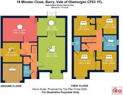 18 Minster Close, Barry, Vale of Glamorgan CF63 1F